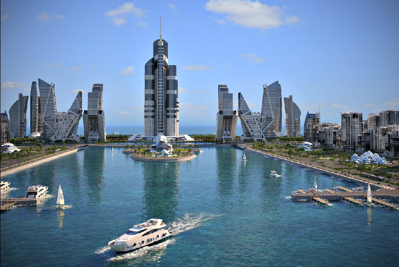 Illustration for article titled If These Proposed Skyscrapers Are Ever Built, Cities Will Be Insane